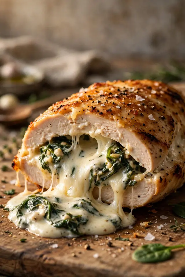 Cheesy Stuffed Chicken Breast