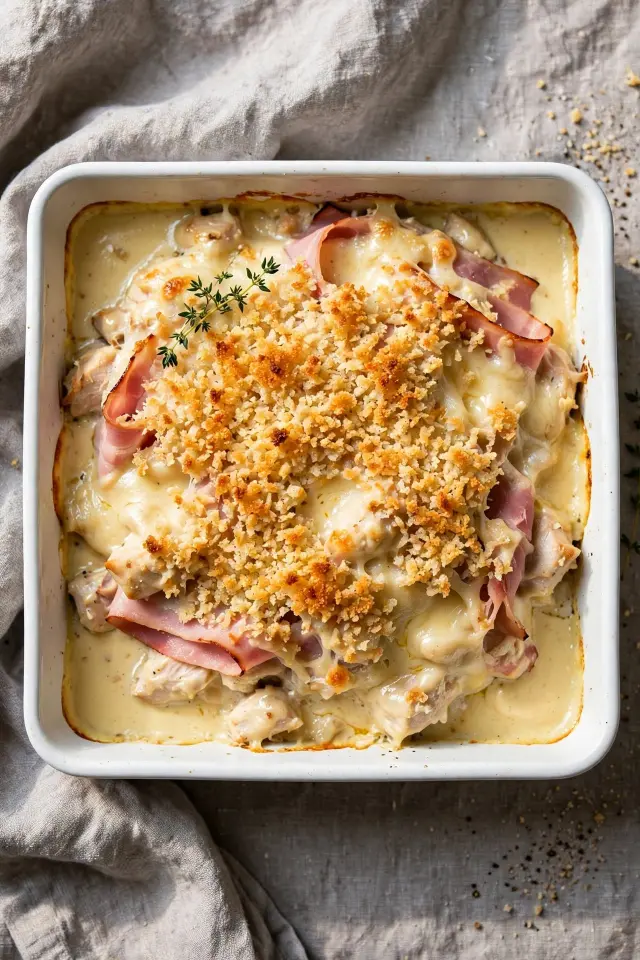 Chicken Cordon Bleu Bake