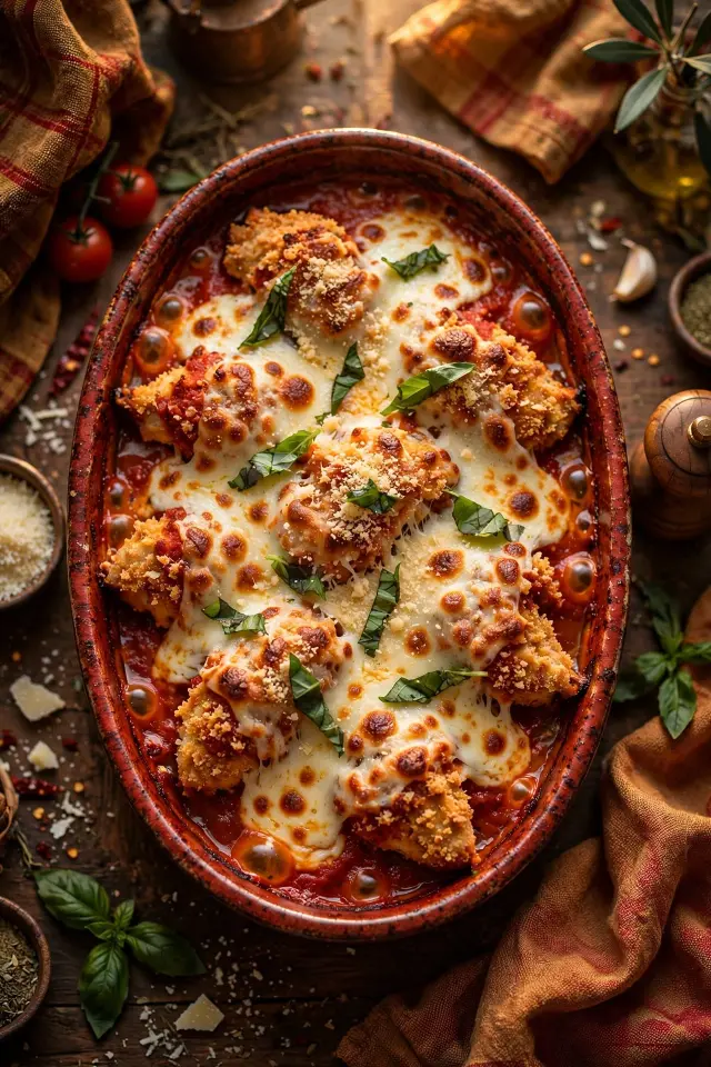 Chicken Parmesan Casserole