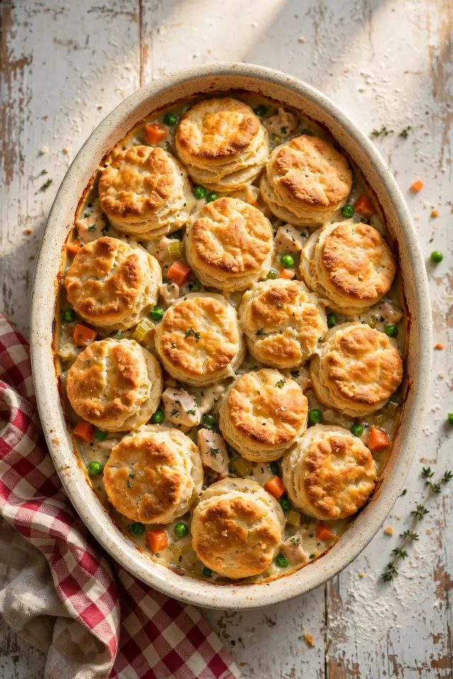Chicken Pot Pie Casserole