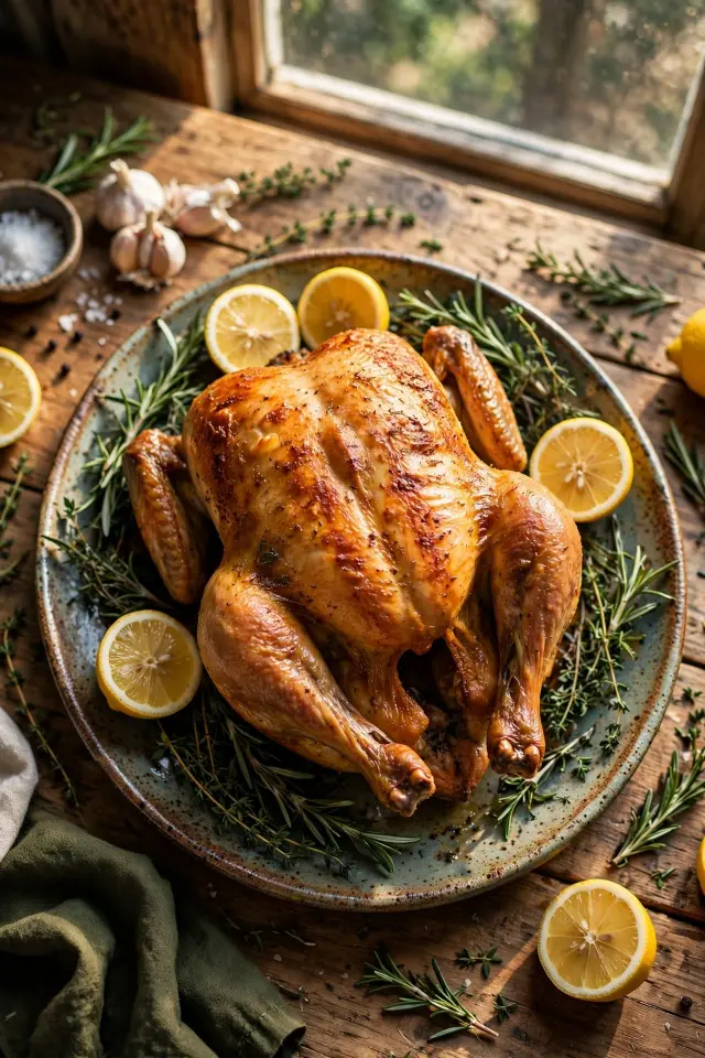 Herb Roasted Whole Chicken