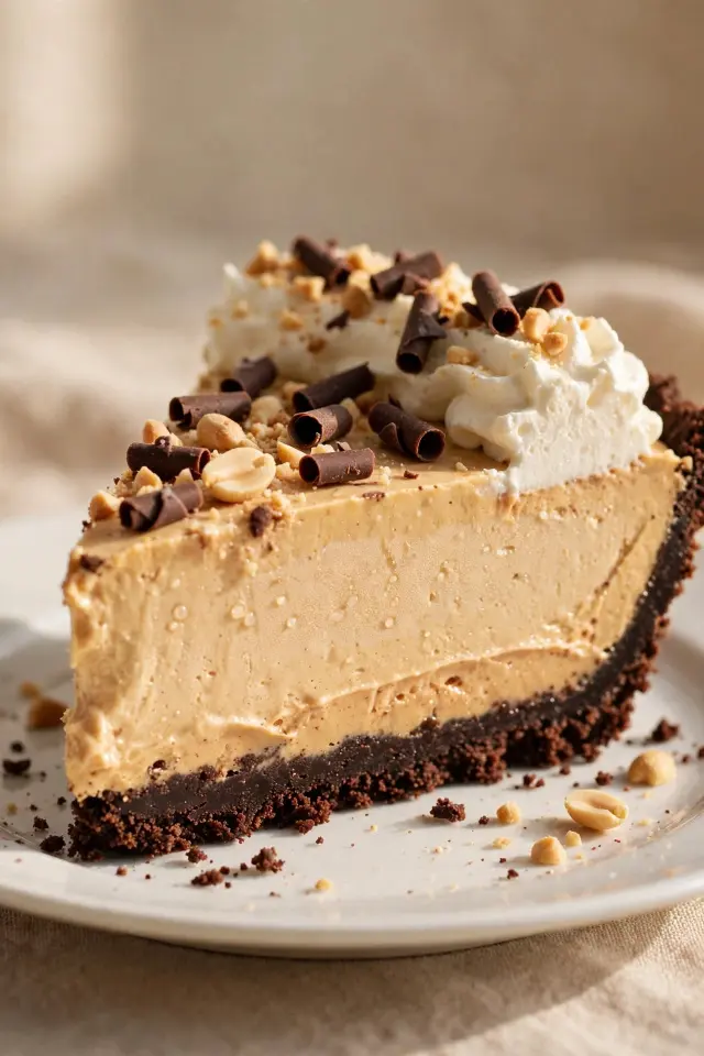 How to Serve Peanut Butter Pie