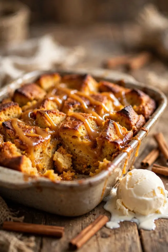Pumpkin Bread Pudding