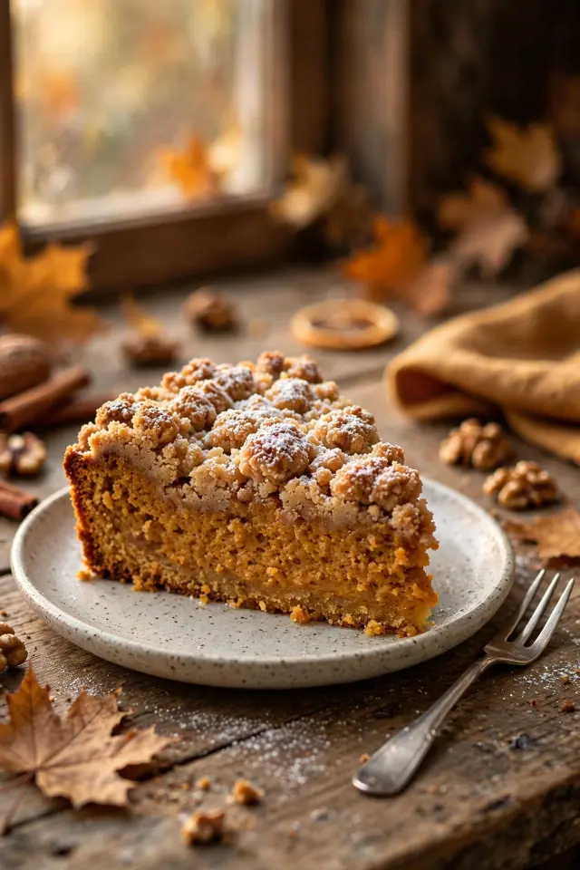 Pumpkin Crumb Cake