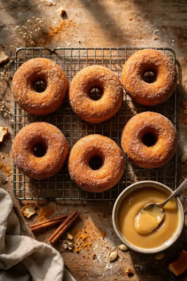 Pumpkin Donuts