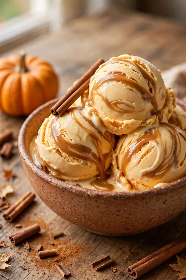 Pumpkin Ice Cream