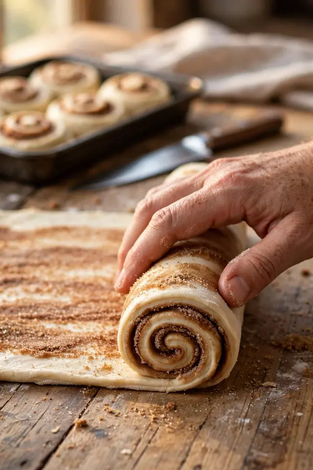 Rolling and Cutting the Rolls