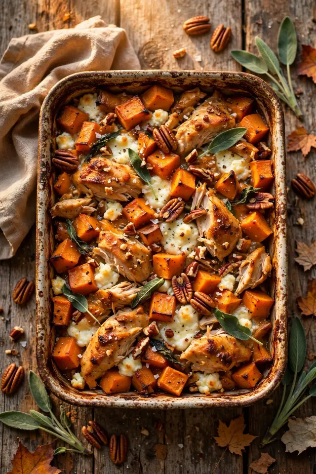Sweet Potato Chicken Bake