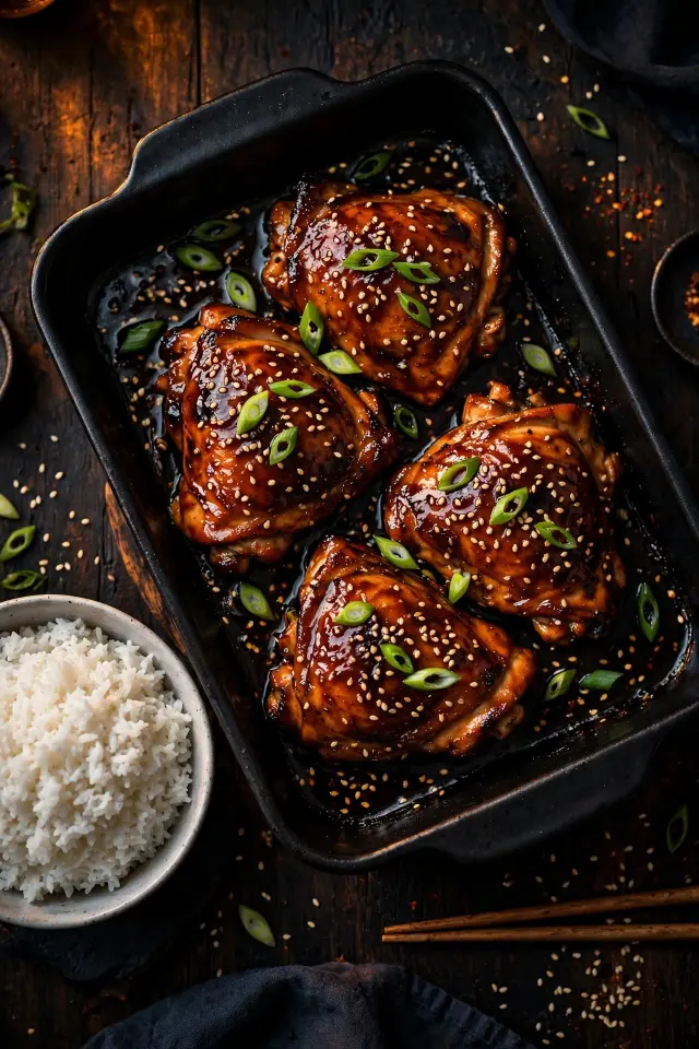 Teriyaki Chicken Bake