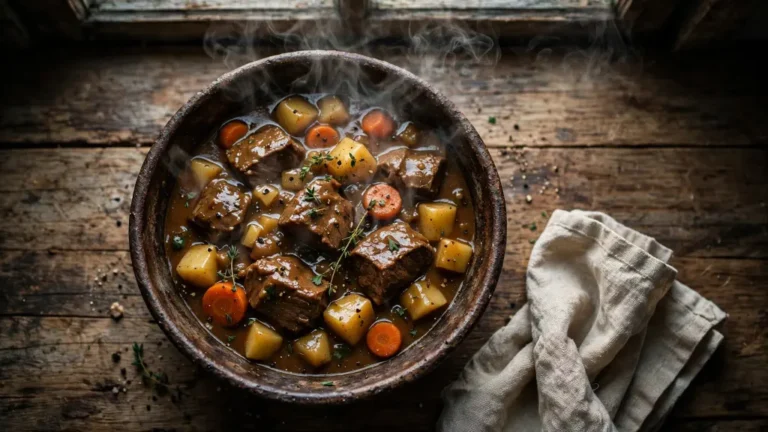 The Best Beef Stew Recipe (Fall-Apart Tender in Under 3 Hours)