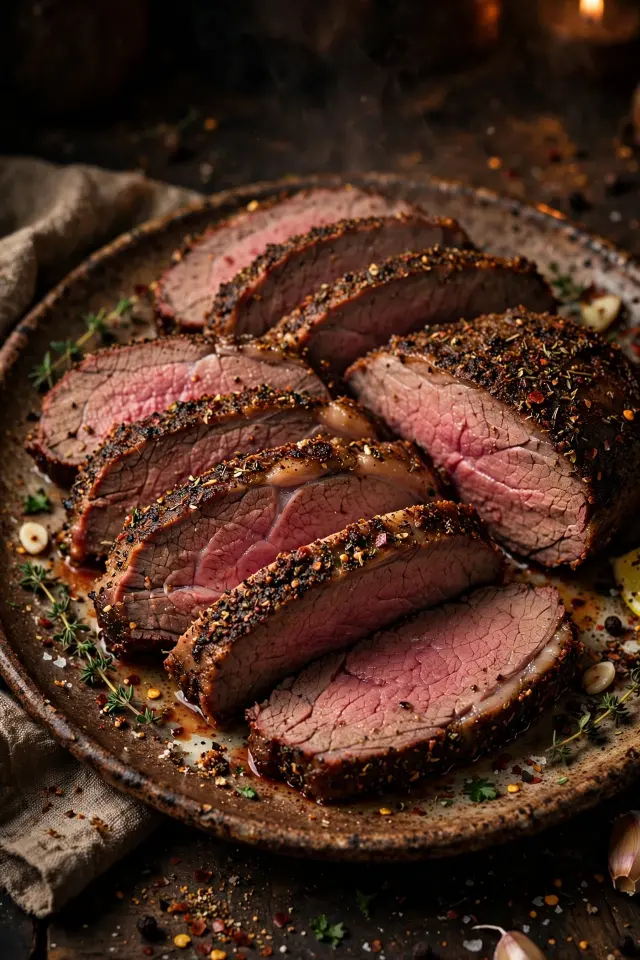 Cajun-spiced roast beef recipe