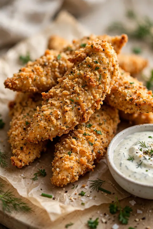 Ranch Baked Chicken Tenders