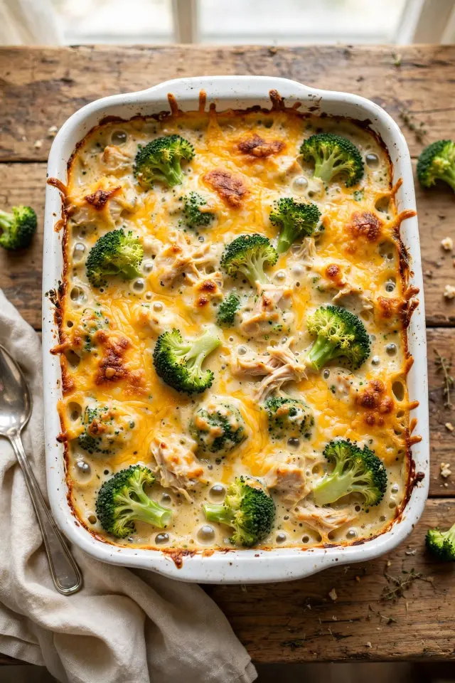 Creamy Chicken Broccoli Bake