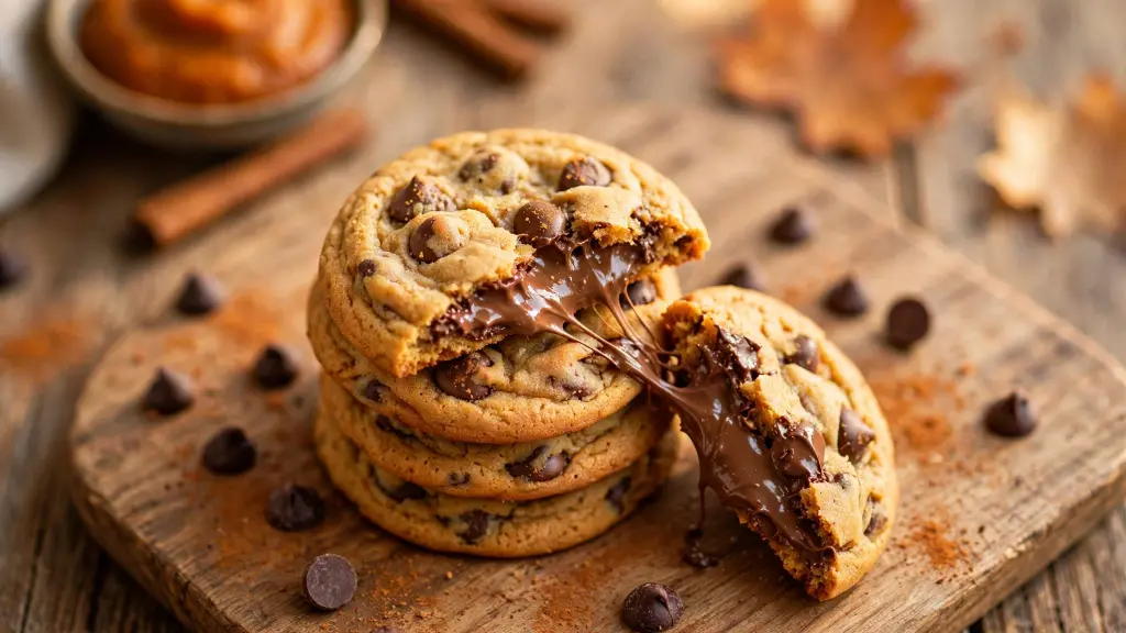 pumpkin chocolate chip cookies