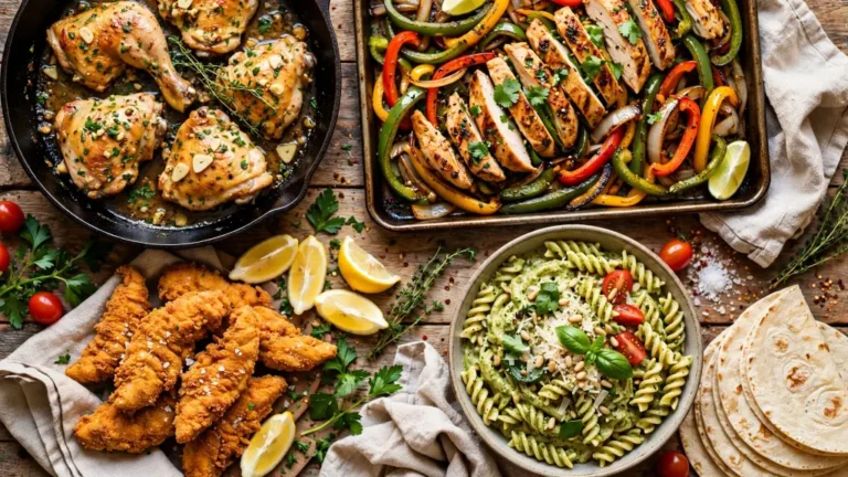 20 Quick Chicken Recipes for Dinner on Busy Weeknights