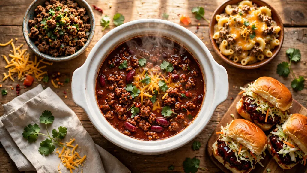 21 Hearty Ground Beef Crockpot Recipes for Busy Nights