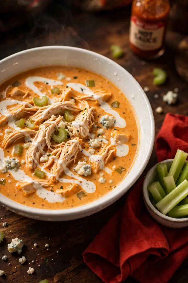Buffalo Chicken Soup