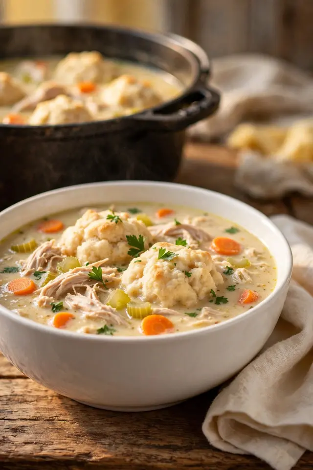 Chicken Dumpling Soup
