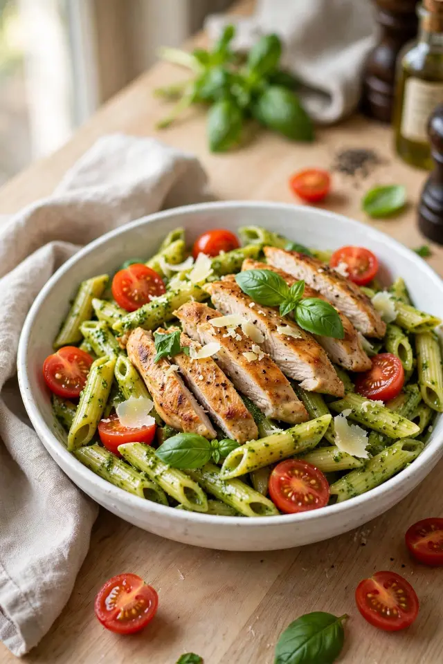 Chicken Pesto Pasta