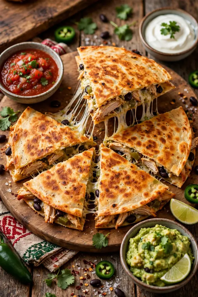 Chicken Quesadillas