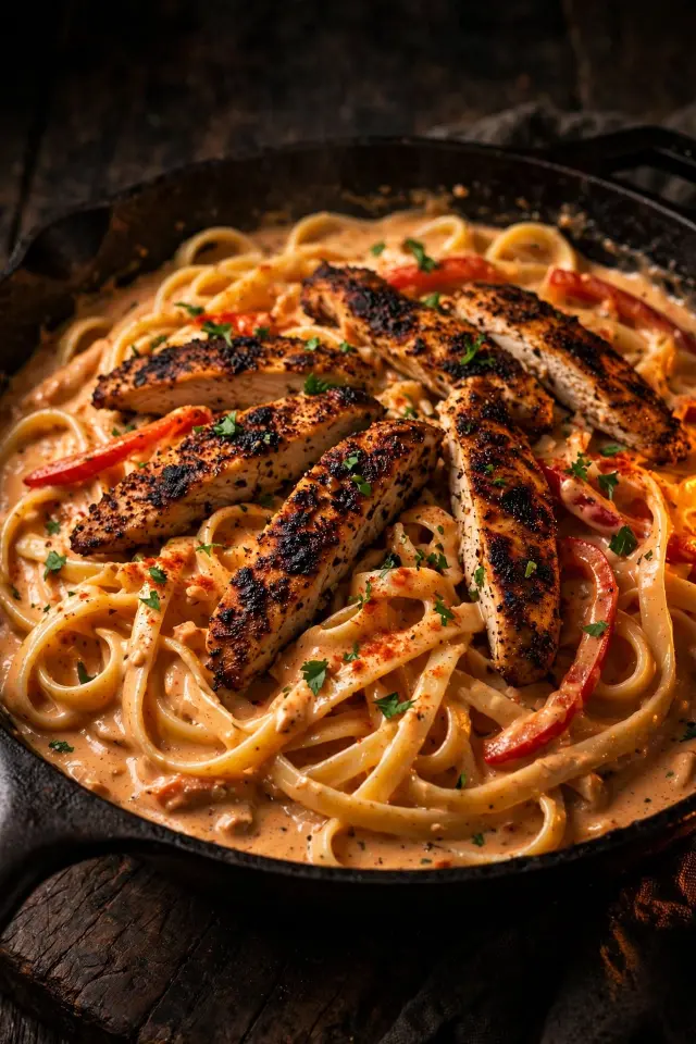 Creamy Cajun Chicken Pasta