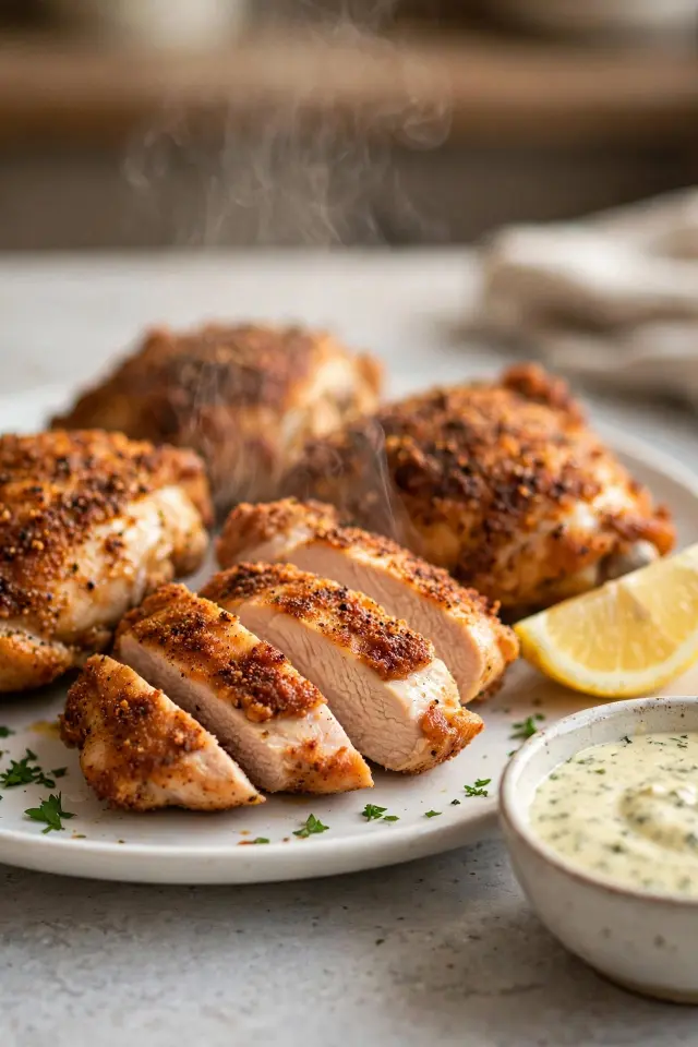 Crispy Air Fryer Thighs
