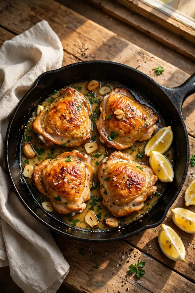 Garlic Butter Skillet Chicken