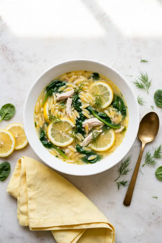 Lemon Chicken Orzo