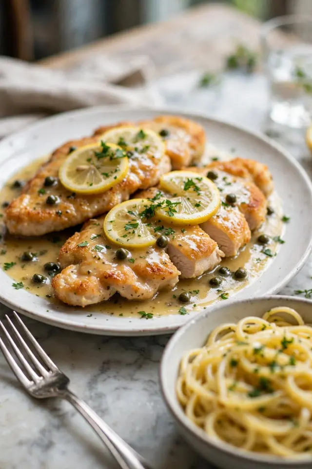 Lemon Chicken Piccata