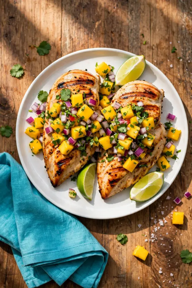 Mango Salsa Chicken