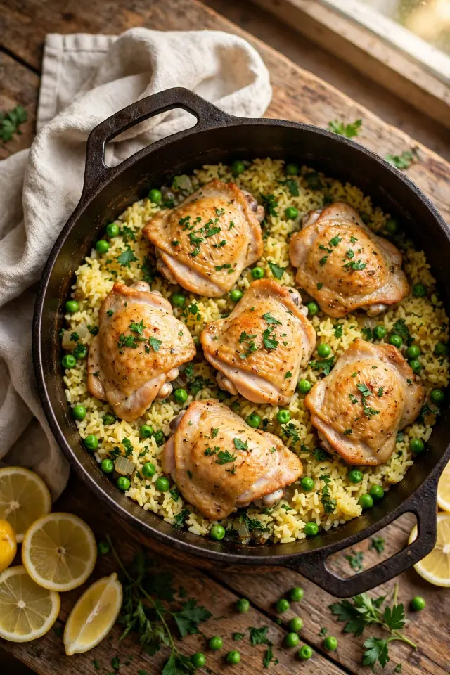 One-Pot Chicken and Rice