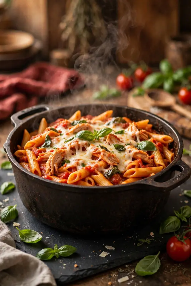 One Pot Tomato Basil Pasta