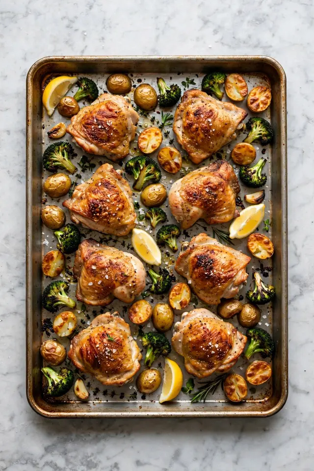 Crispy Skillet Thighs