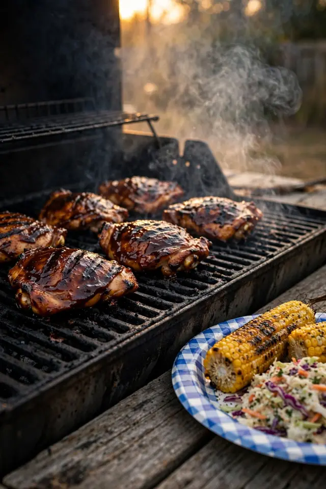 Smoky BBQ Thighs