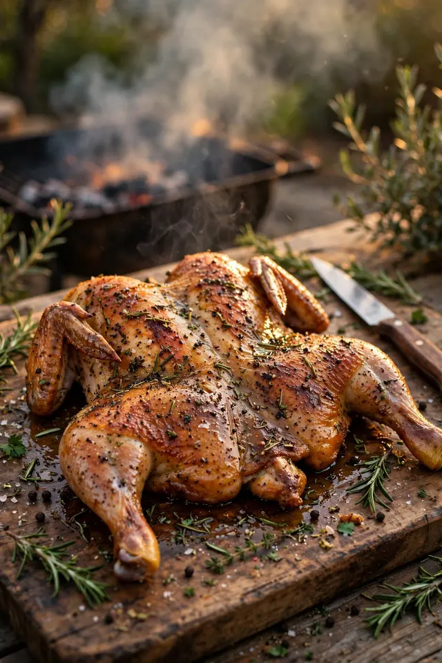 Spatchcock Whole Chicken