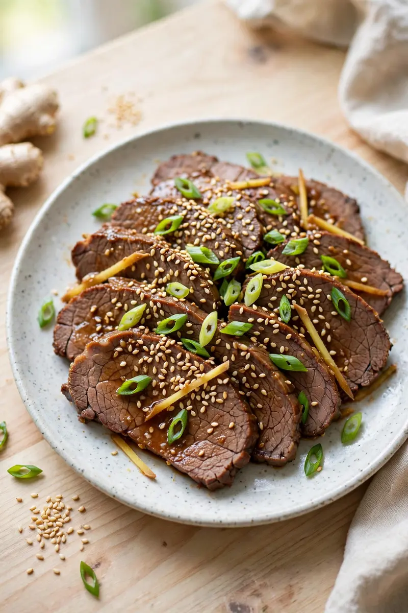 Asian Ginger Beef Roast