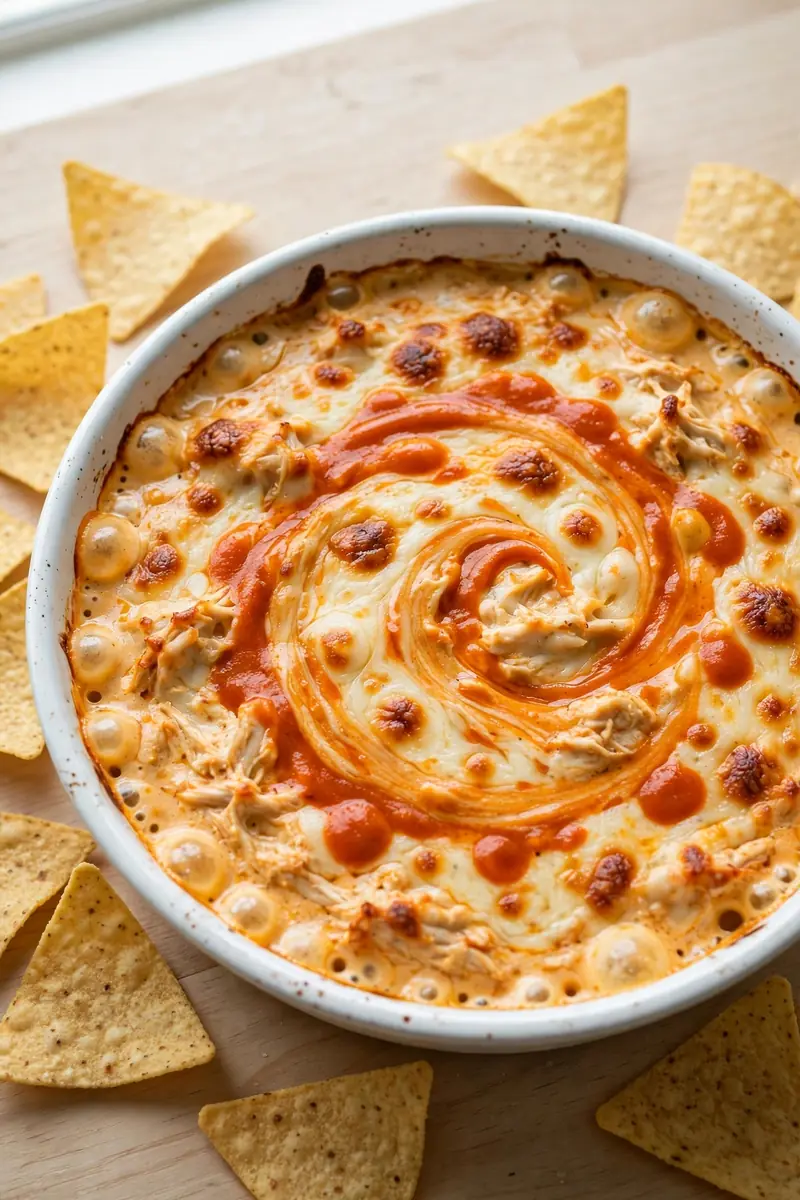 Buffalo chicken dip