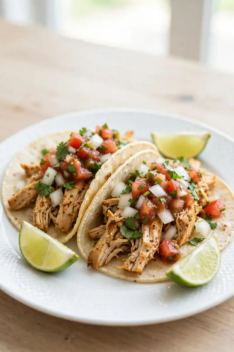 Chicken tacos