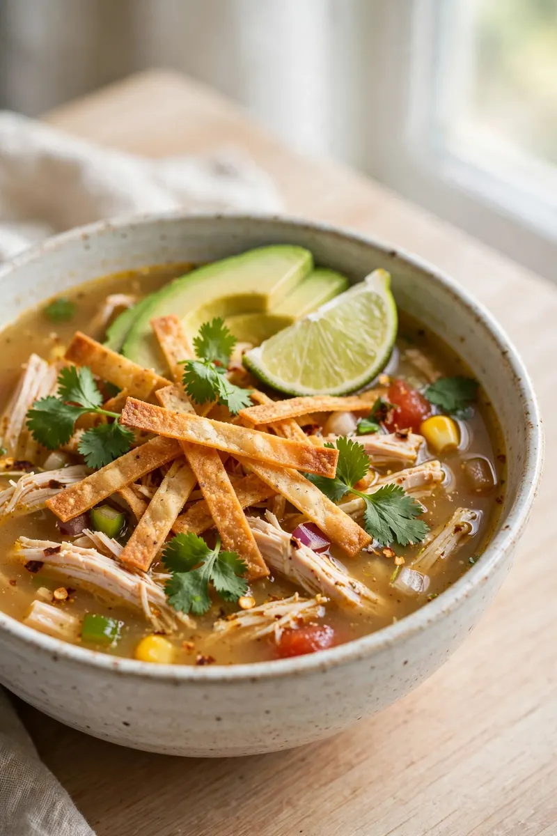 Chicken tortilla soup
