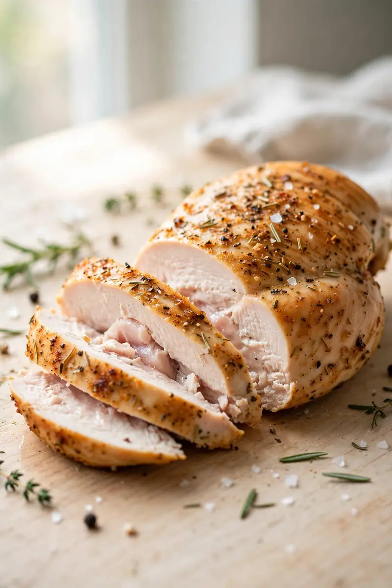 Classic baked chicken breast