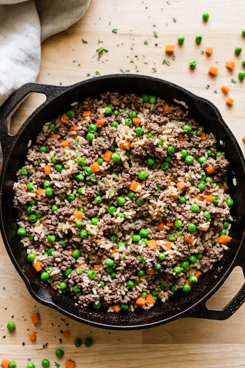Classic Beef and Rice Skillet