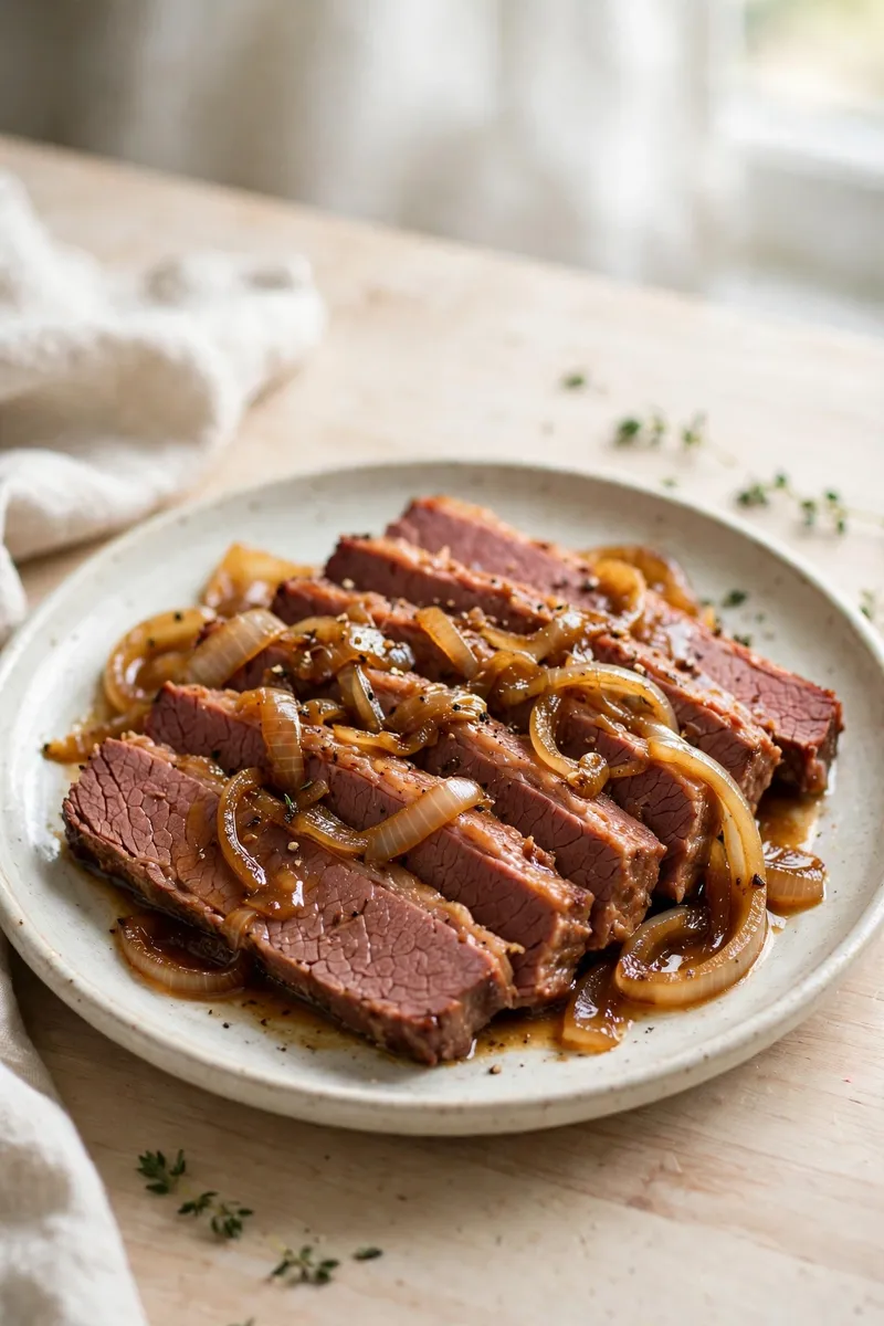 Corned Beef Braised in Beer