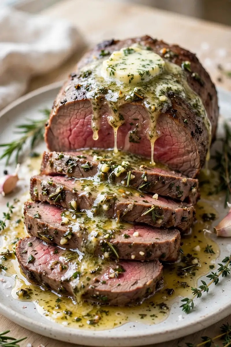 Herb Butter Beef Roast