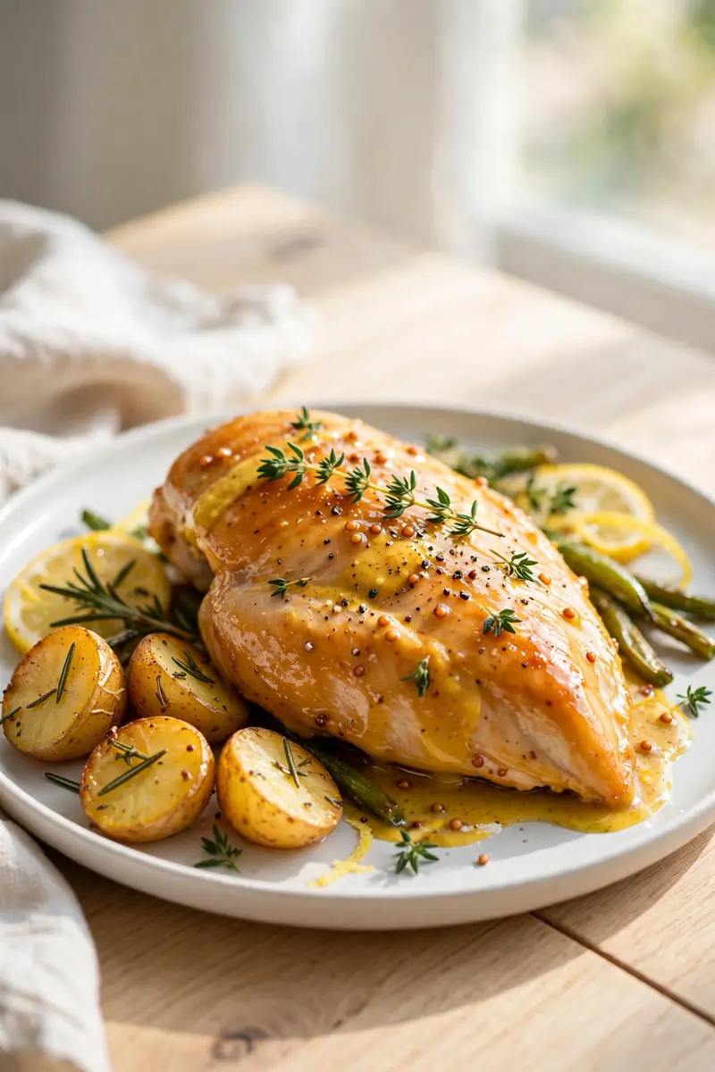 Honey mustard chicken breast