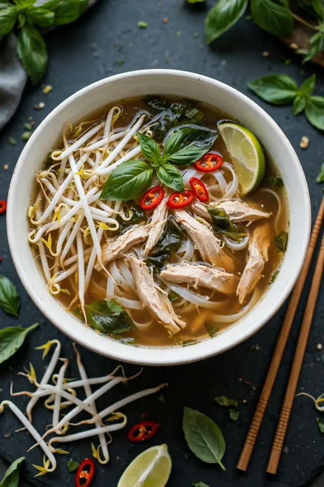 Quick Chicken Pho