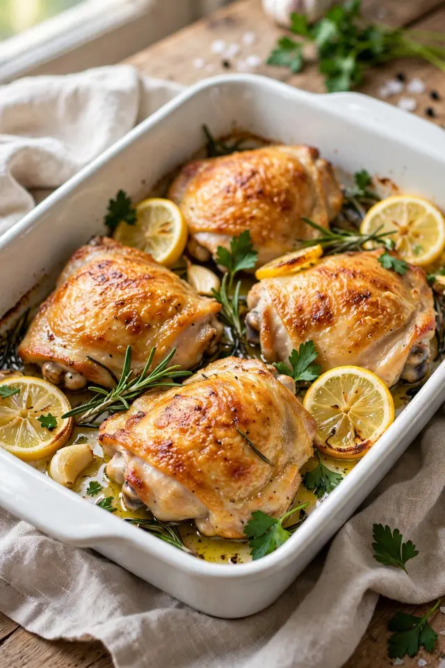 Lemon Herb Oven Roast
