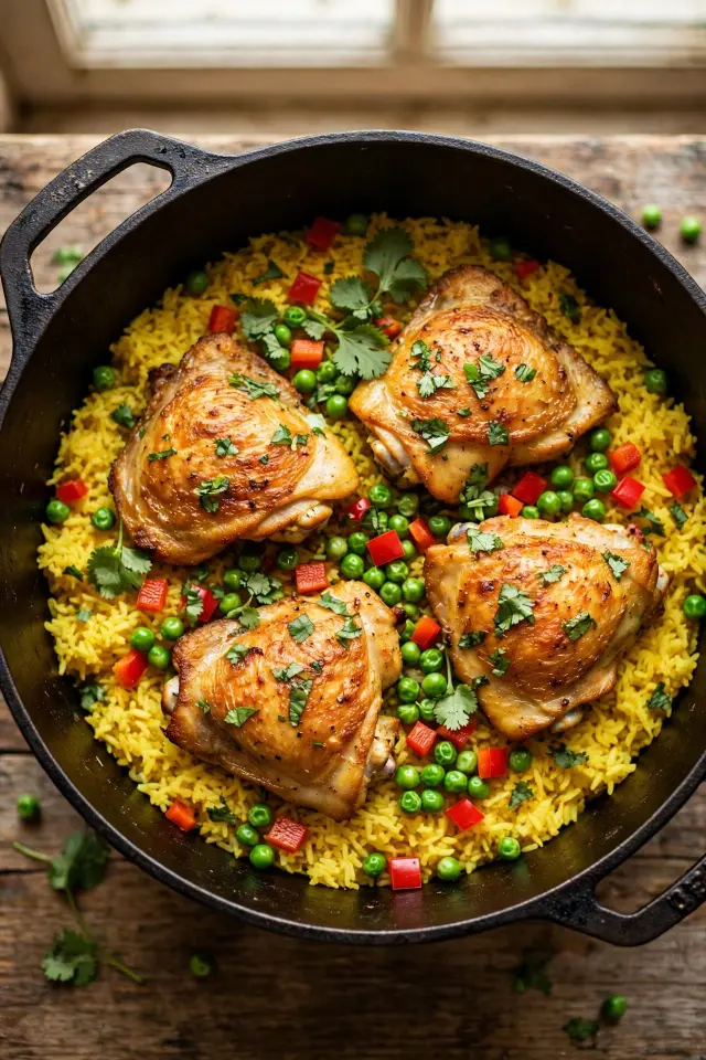 One Pot Chicken Rice