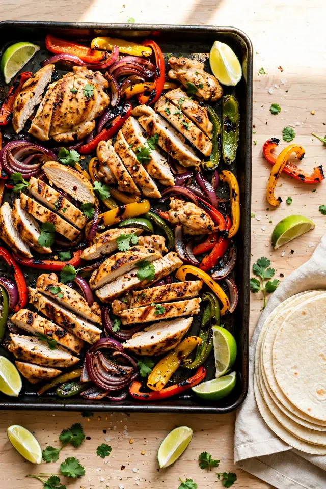 Sheet Pan Fajitas