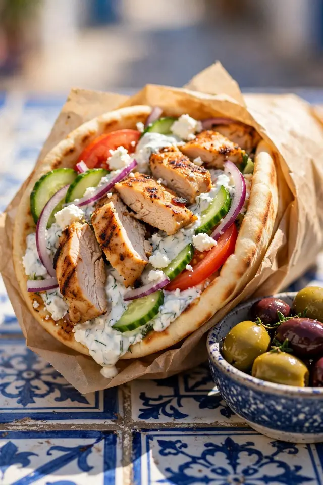 Greek Gyro Wraps
