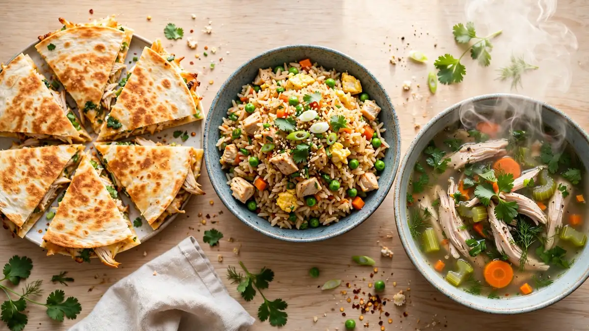 Leftover chicken recipes